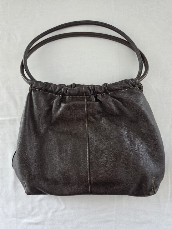 St. John's Bay Handbags - St John's Bay Vintage Y2K Leather Brown Hobo Style Purse Bag